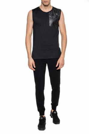 Sleeveless t-shirt with logo, zdjęcie 2 Sleeveless t-shirt with logo od Plein Sport